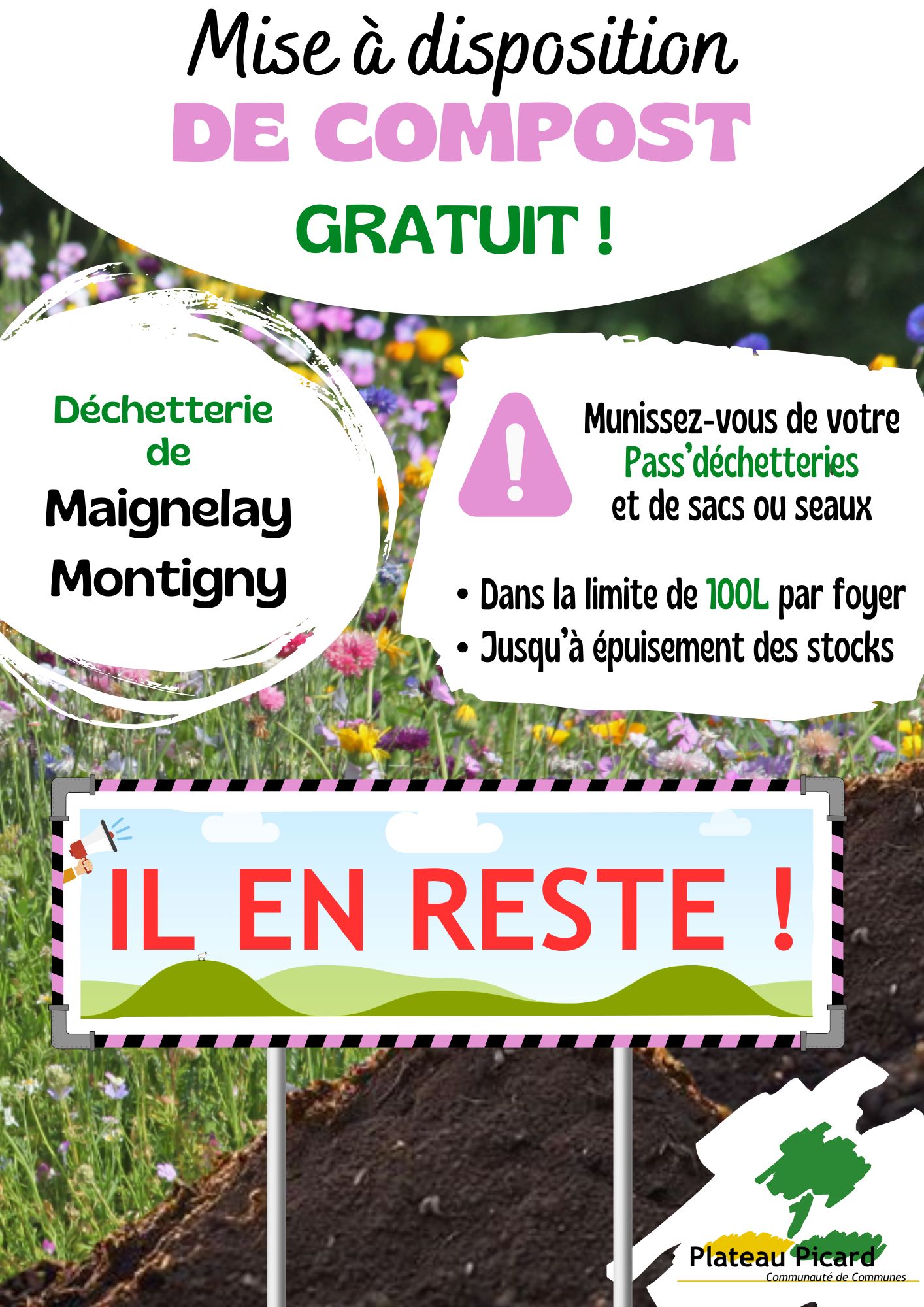 Distribution compost Mars 2026 XS